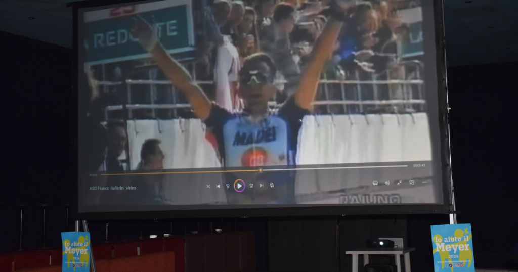La Franco Ballerini ciclismo toscana cena beneficenza Meyer di Firenze
