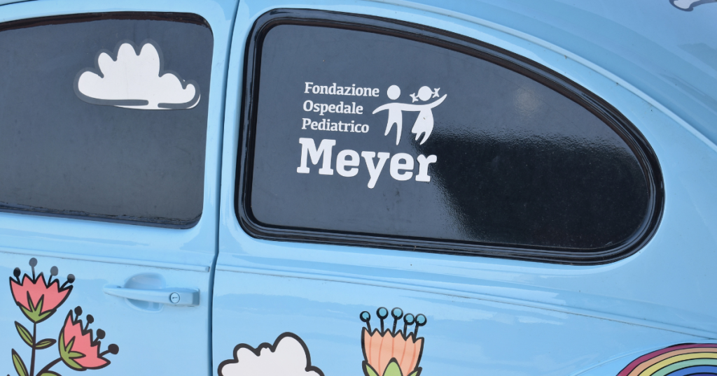 ASD Franco Ballerini consegna donazione beneficenza Fondazione Meyer Firenze